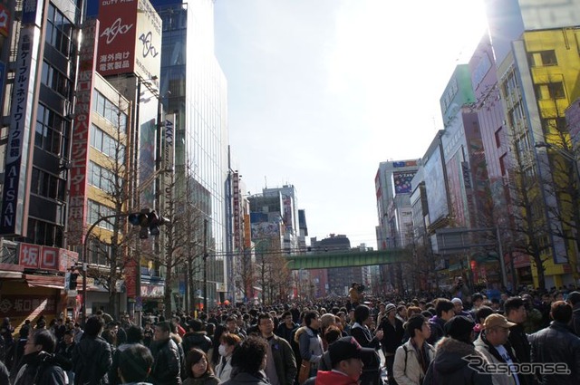 秋葉原の歩行者天国が復活