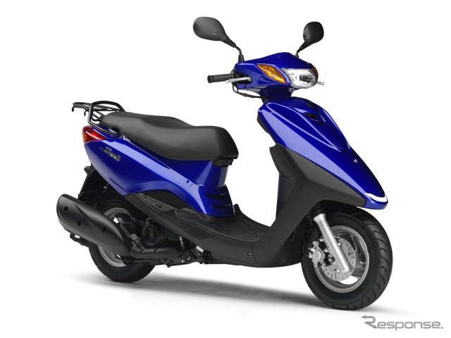 アクシス トリートXC125E。ディープパープリッシュブルーメタリックC