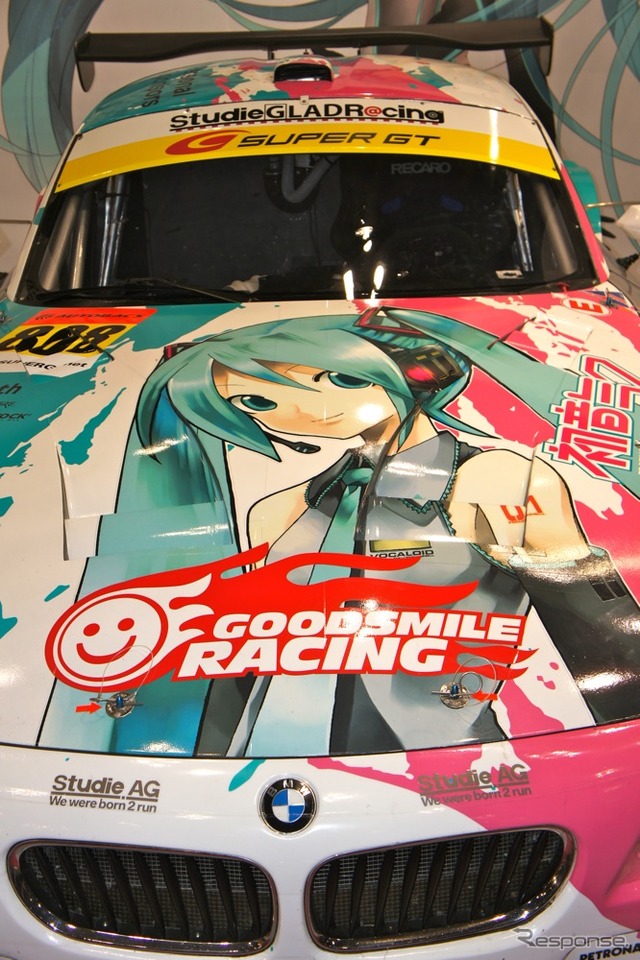 初音ミクGT、SUPER GT 2011年シーズンに参戦を発表