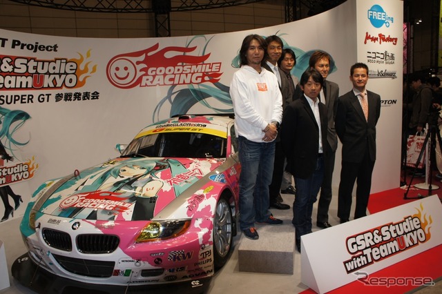 初音ミクGT、SUPER GT 2011年シーズンに参戦を発表