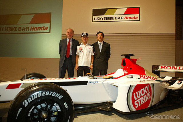 【ホンダF1ストーキング】佐藤琢磨、04年フル参戦決定!!