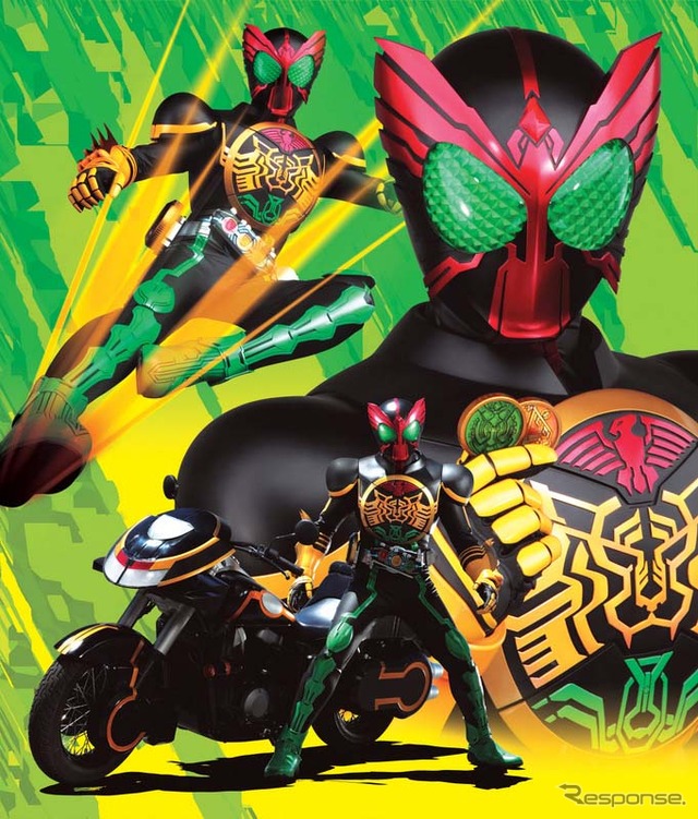 仮面ライダーオーズ(C)2010 石森プロ・テレビ朝日・ADK・東映