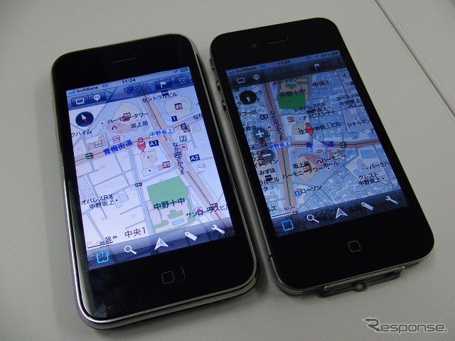 MapFan for iPhone、Ver.1.4に進化