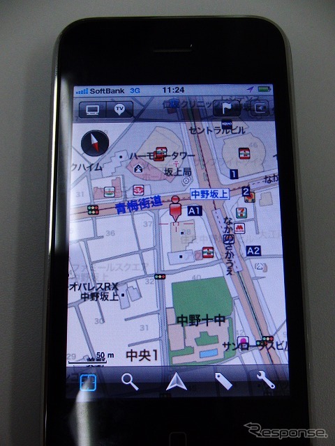 MapFan for iPhone、Ver.1.4に進化