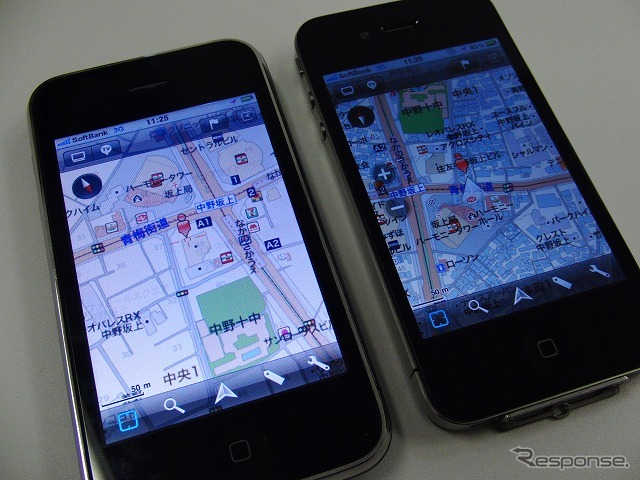 MapFan for iPhone、Ver.1.4に進化