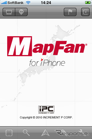 MapFan for iPhone、Ver.1.4