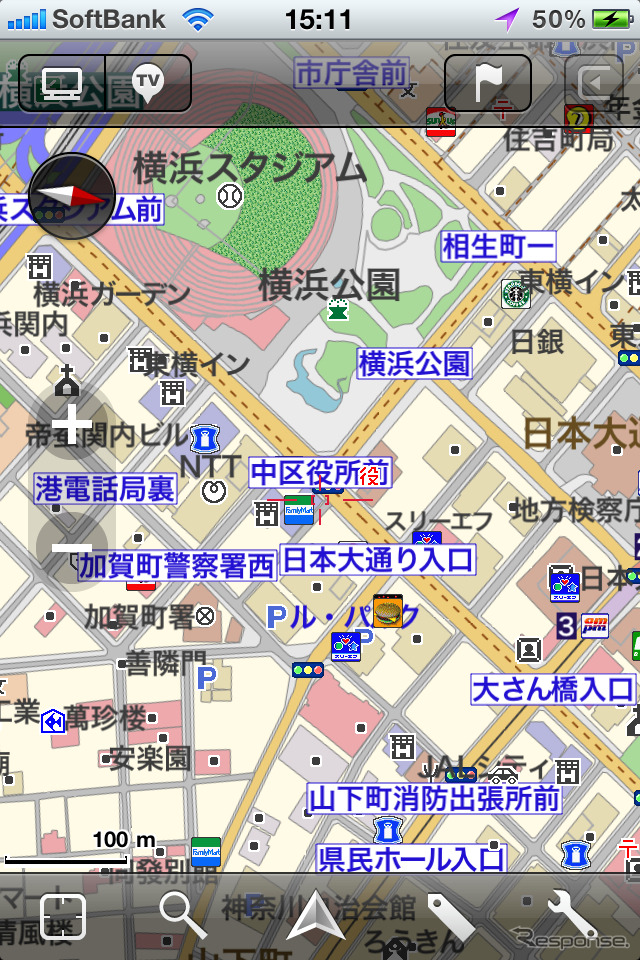 MapFan for iPhone、Ver.1.4