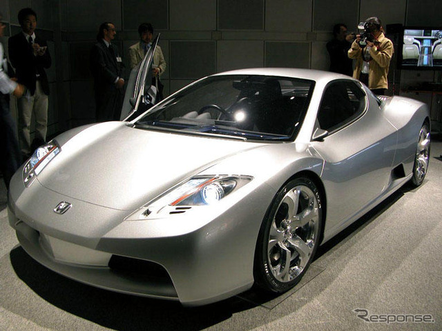 【東京ショー2003出品車】ホンダ『HSC』---次期NSXへの期待感