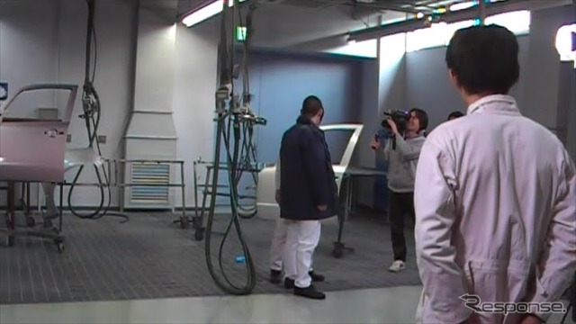 ホンダボディサービス栃木 永塚さん撮影風景