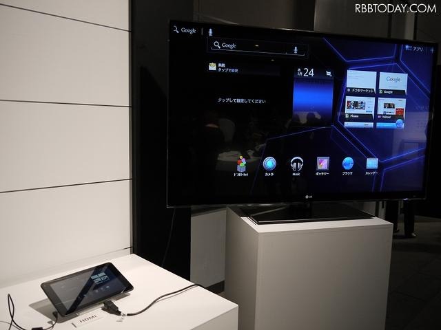 HDMIミニプラグ(タイプC)対応のHDMIケーブル(別売)を用いて、フルHD動画をテレビで再生できる HDMIミニプラグ(タイプC)対応のHDMIケーブル(別売)を用いて、フルHD動画をテレビで再生できる