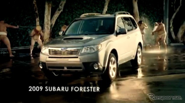Sexy Subaru Forester Sumo Carwash(動画キャプチャ)