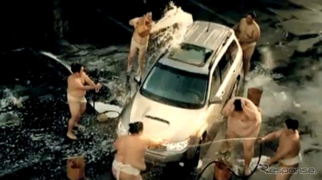Sexy Subaru Forester Sumo Carwash(動画キャプチャ)