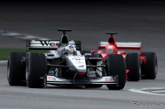 【F1アメリカGP 詳細】ハッキネンを生殺しにしたのは優柔不断なロン!