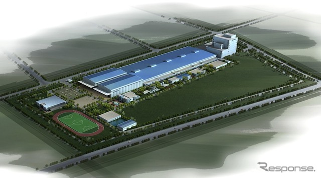 中国第2工場完成予想図