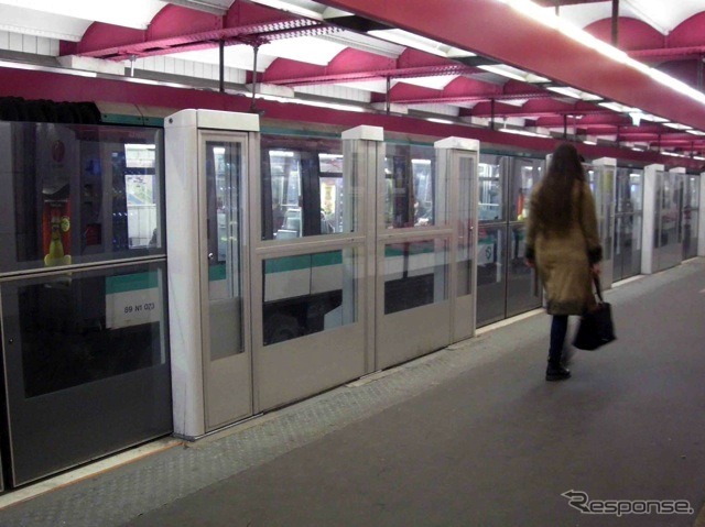1号線駅で設置が進むホームドア