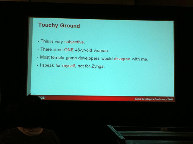 【GDC2011】43歳の女性が遊びたいゲームとは?Zyngaの女性プロデューサーが語る「萎え」と「萌え」 【GDC2011】43歳の女性が遊びたいゲームとは?Zyngaの女性プロデューサーが語る「萎え」と「萌え」