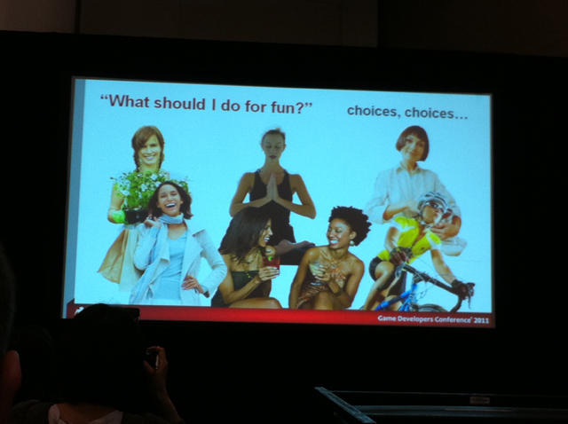 【GDC2011】43歳の女性が遊びたいゲームとは?Zyngaの女性プロデューサーが語る「萎え」と「萌え」 【GDC2011】43歳の女性が遊びたいゲームとは?Zyngaの女性プロデューサーが語る「萎え」と「萌え」
