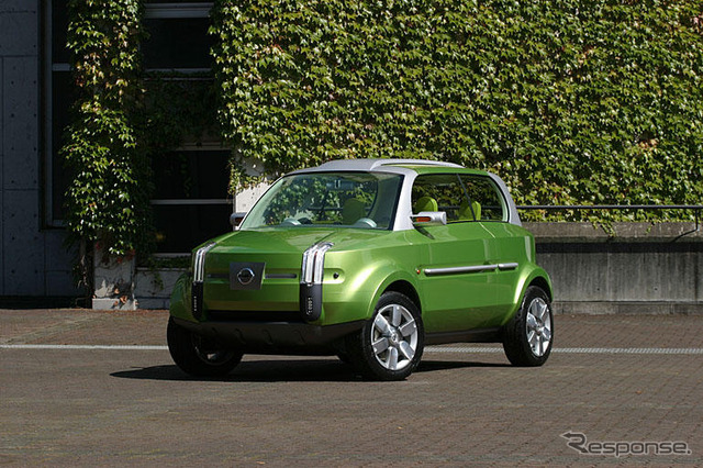 【東京ショー2003出品車】フルオープンだと風を楽しめない…日産『レディゴ』