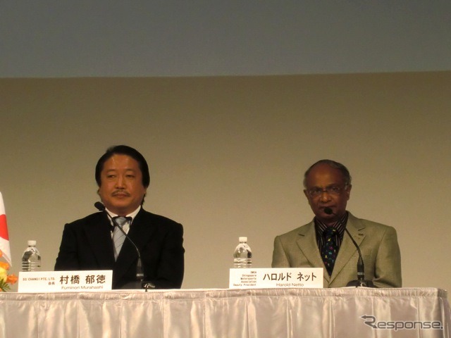 2012年シンガポール大会開催が発表された。村橋氏がサーキット・オーガナイザー、そして大会プロモーターを務める