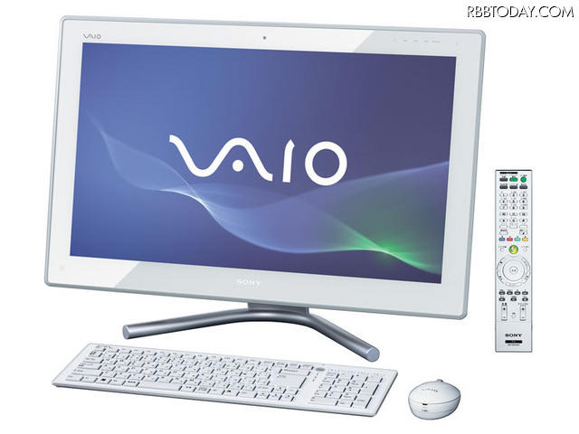 テレビ機能を強化した液晶一体型「VAIO L」シリーズ(ホワイト) テレビ機能を強化した液晶一体型「VAIO L」シリーズ(ホワイト)