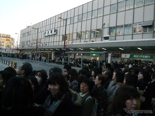 都内の雑踏