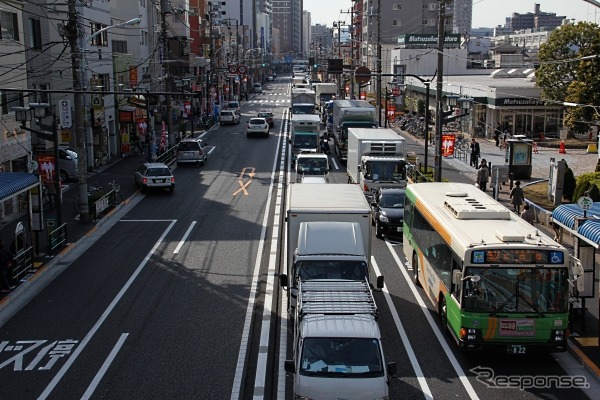 3月12日の都心の光景