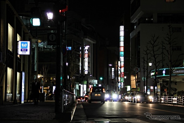3月12日の都心の光景