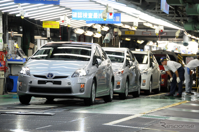 トヨタ、16日まで全工場で稼働停止