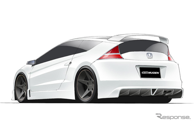 CR-Z無限コンプリートカーのデザインスケッチ