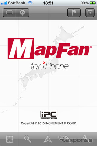 MapFan for iPhone を期間限定で無償提供