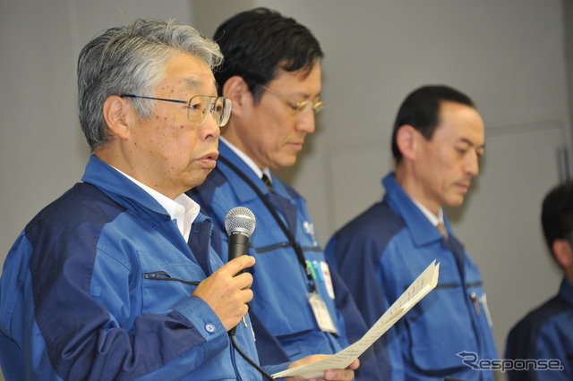 (24日18時・東電本店) 撮影=中島みなみ
