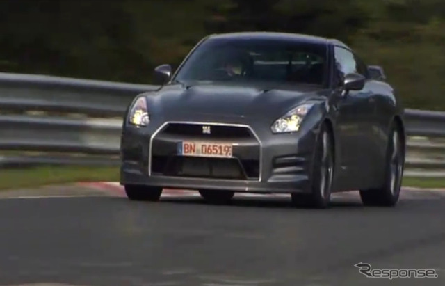 2011年型GT-Rのニュルブルクリンクでのタイムアタック