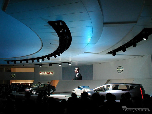 【東京ショー2003速報】『GT-R』のお披露目は2007年、日本人社長?