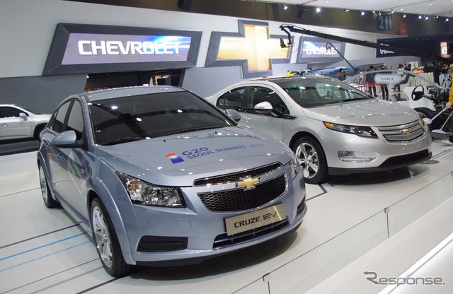 GMはシボレーブランドを前面に押し出し韓国市場でのシェア拡大をめざす