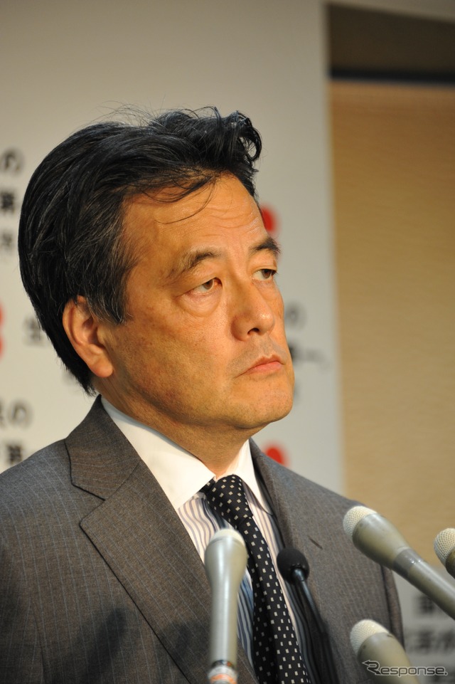 (31日・民主党本部) 撮影=中島みなみ