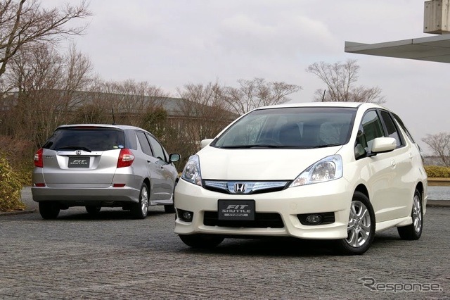 フィットシャトル・ハイブリッド。新型車発売が延期された例