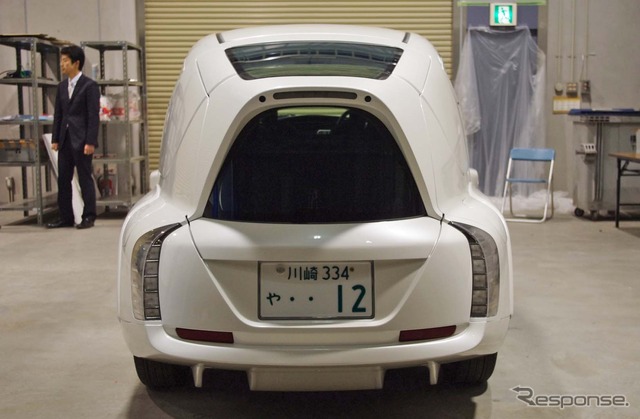 EV試作第1号車のSIM-LEI(シム・レイ)