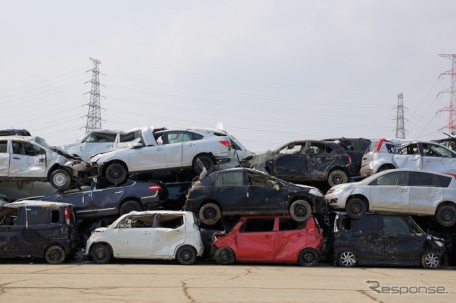 東日本大震災 日産宮城サービスセンターも壊滅的被害