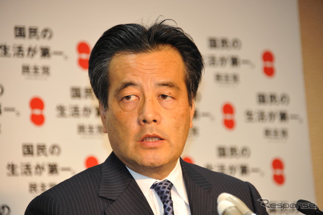 （4月4日・民主党）　撮影＝中島みなみ