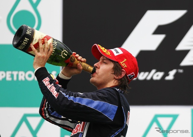 ベッテル（マレーシアGP、2010年）