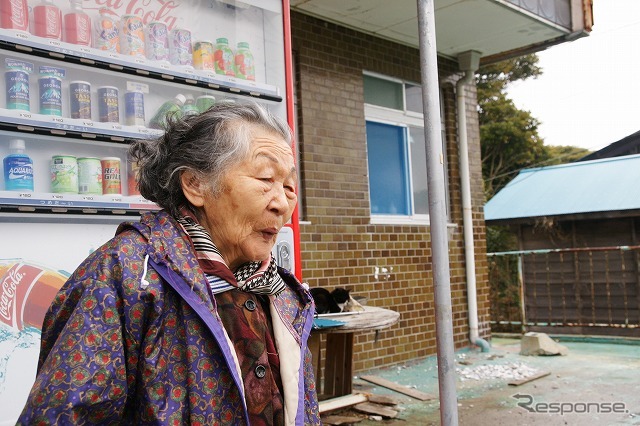 東日本大震災 田代島 クルマごと流されてしまった人も