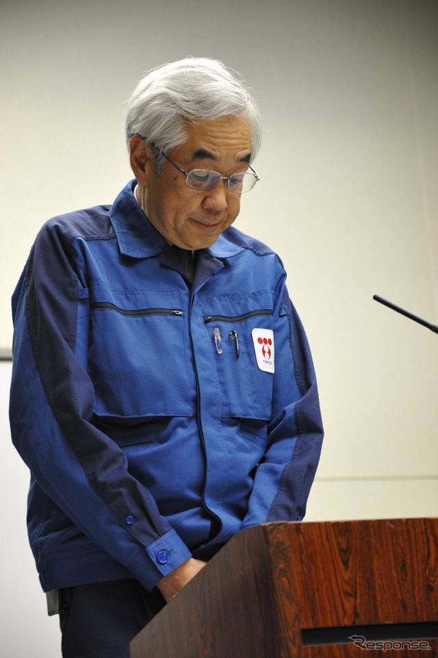 (9日・東京電力本店) 撮影=中島みなみ