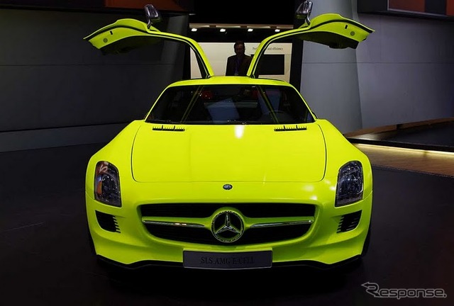 SLS AMG E-CELL（デトロイトモーターショー11）