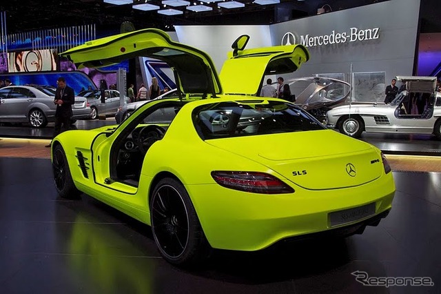 SLS AMG E-CELL（デトロイトモーターショー11）