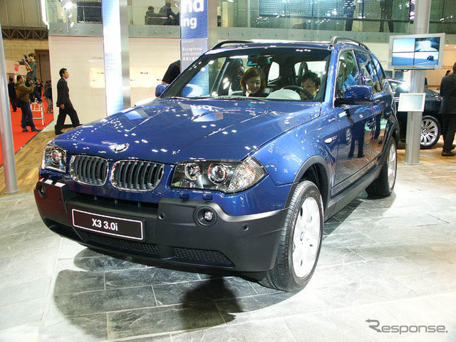 【東京ショー2003速報】BMW、『6シリーズ』＆『X3』をアジア初公開