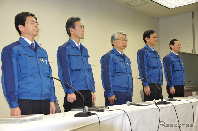 東京電力 藤本孝副社長(15日・東電本店)