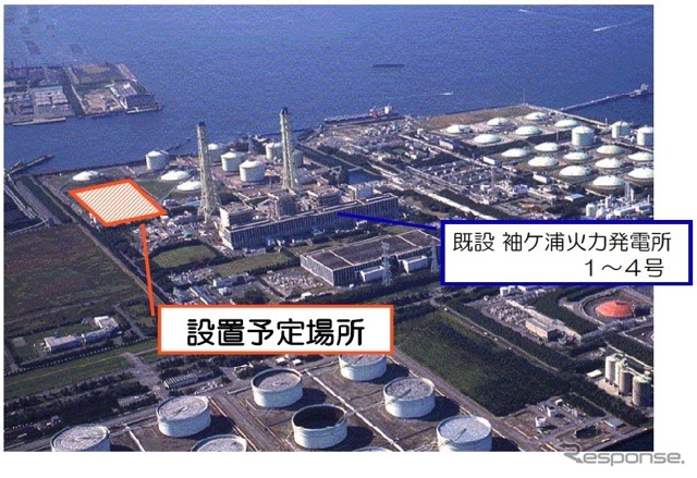 東京電力袖ケ浦火力発電所