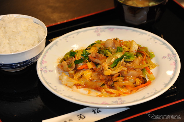 経産省の食堂で被災地支援メニュー