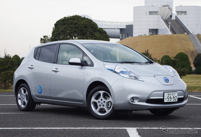 電気自動車のリーフ、全台数でプログラムを書き換えるサービスキャンペーンを実施