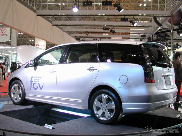 三菱自動車工業、燃料電池車の走行試験へ